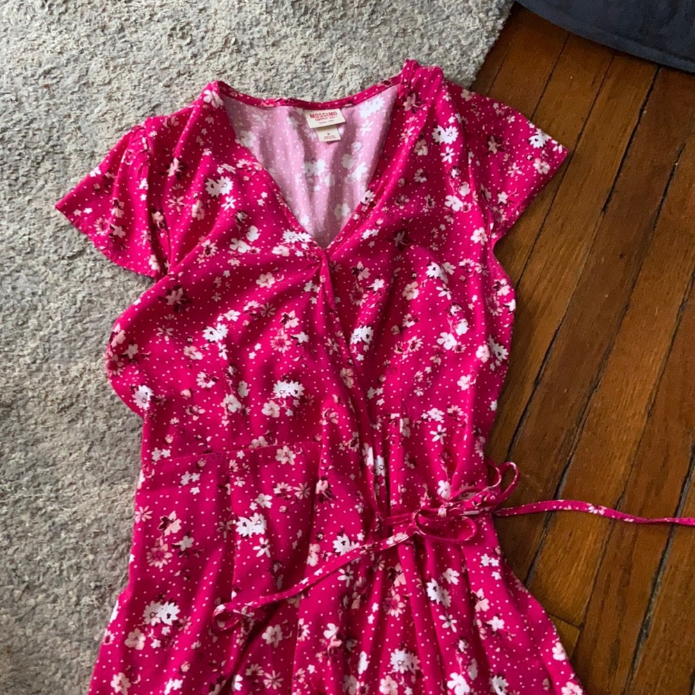 2/$10 - pink floral dress